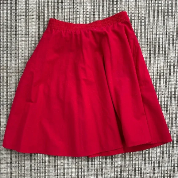 Girls Poodle Skirt Gingham Checked Shirt Set, Size 8, Vintage, Made in USA - Picture 9 of 10